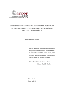 Débora Montano Trombetta - Programa de Engenharia Nuclear da