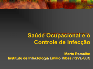 Saúde Ocupacional e o Controle de Infecção