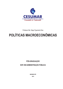 políticas macroeconômicas