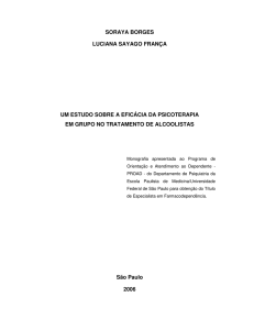 Um Estudo sobre a Eficácia da Psicoterapia em Grupo no