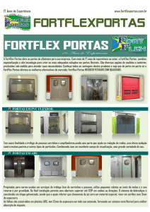17 Anos de Experiência www.fortflexportas.com.br