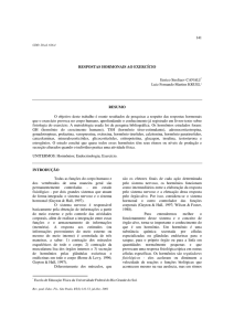 Respostas hormonais ao exercício