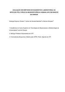 avaliacao dos metodos de diagnostico - TCC On-line