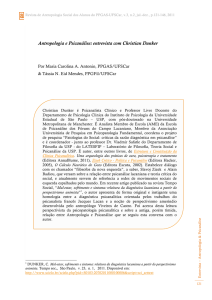 Antropologia e Psicanálise: entrevista com Christian Dunker