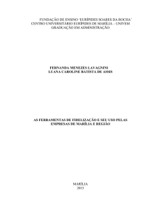 fundação de ensino `eurípides soares da rocha`