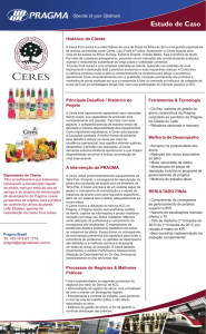 Ceres Fruit Juices - Pragma, especialista em gestão de ativos físicos