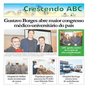 gustavo Borges abre maior congresso médico