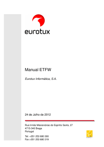 Manual ETFW - Ajuda Eurotux