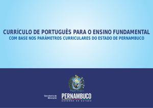 Português (Ensino Fundamental) - Secretaria de Educação de