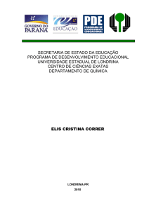 Elaborando e debatendo idéias sobre a Química