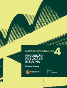 produção pública de insulina - Farmanguinhos