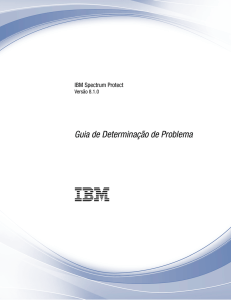 IBM Spectrum Protect: Guia de Determinação de Problema