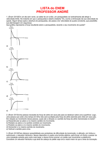 LISTA do ENEM PROFESSOR ANDRÉ