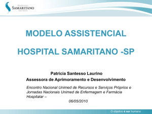 MODELO ASSISTENCIAL HOSPITAL SAMARITANO -SP