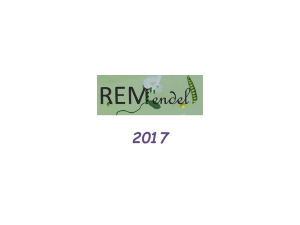 REMendel 2017 – Aula 01