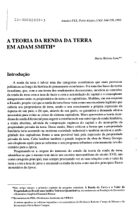 a teoria da renda da terra emadamsmith