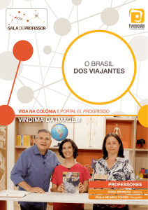 o Brasil dos Viajantes - Base Integradora da TV Escola