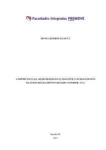 divina queiroz da silva a importância da artro ressonância