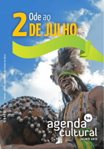 de julho - Agenda Cultural Bahia
