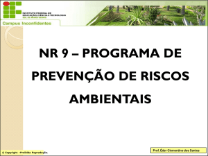 NR 9 – PROGRAMA DE PREVENÇÃO DE RISCOS AMBIENTAIS