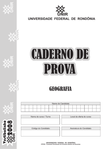 geografia - Portal de Processos Seletivos