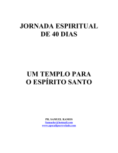 10ª Jornada Espiritual de 40 Dias