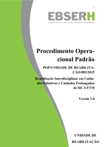 Procedimento Opera- cional Padrão