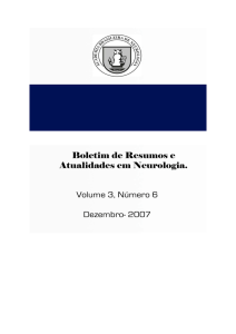 Artigos de Reviso para Abril 2006, Neuroatual