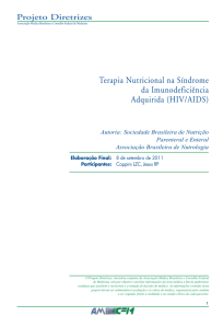 Terapia Nutricional na Síndrome da Imunodeficiência Adquirida