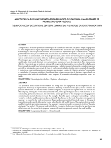 A importância do exame odontológico periódico ocupacional