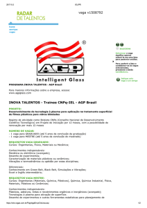 vaga v1508792 INOVA TALENTOS Trainee CNPqIEL AGP Brasil