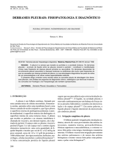 derrames pleurais: fisiopatologia e diagnóstico