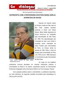 entrevista com a professora doutora maria adélia