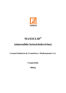 MAXSULID (nimesulida betaciclodextrina)