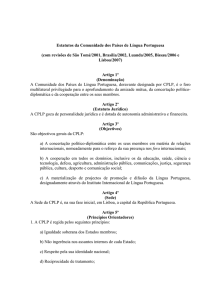 Estatutos da Comunidade dos Países de Língua Portuguesa