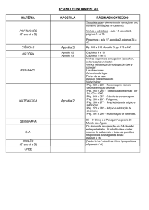 6º ANO FUNDAMENTAL