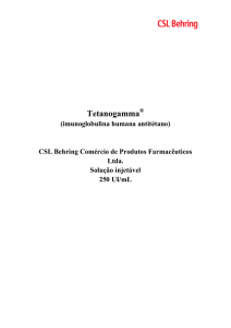 Tetanogamma - CSL Behring