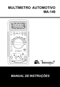 multímetro automotivo ma-149