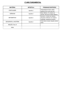 2º ANO FUNDAMENTAL