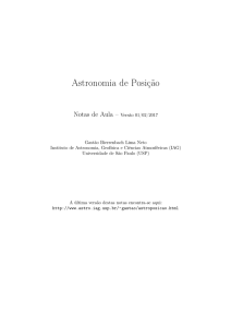 Versão PDF - Astronomia