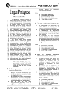 grupo i – língua portuguesa – história – geografia 23