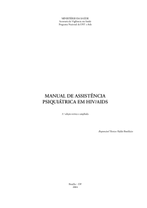 Manual de assistência psiquiátrica em HIV/Aids. 2004.