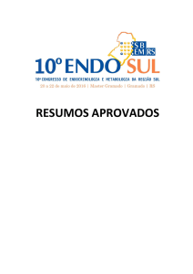 resumos aprovados