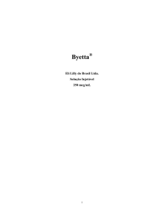 Byetta - Anvisa