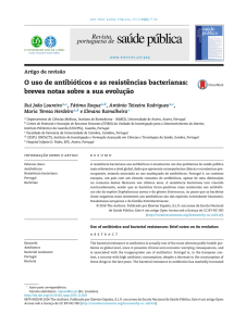 O uso de antibióticos e as resistências bacterianas