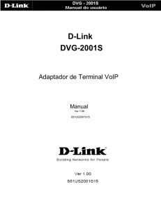 Manual do Usu&aacute;rio - D-Link