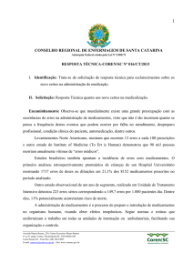 CONSELHO REGIONAL DE ENFERMAGEM DE SANTA CATARINA
