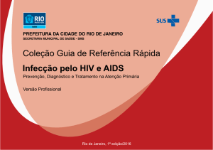 Guia de referência rápida - Infecção pelo HIV e