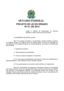 PROJETO DE LEI DO SENADO Nº 41, DE 2014