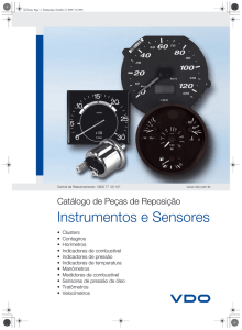Instrumentos e Sensores